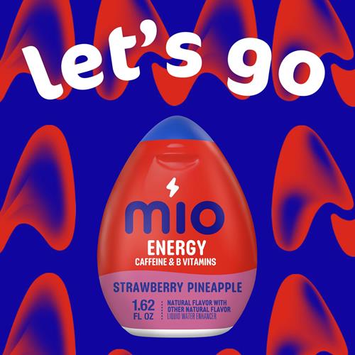 Mio Energy Strawberry Pineapple Flavored With Other Natural Flavor Liquid Water Enhancer, 1.62 Fl Oz Bottle