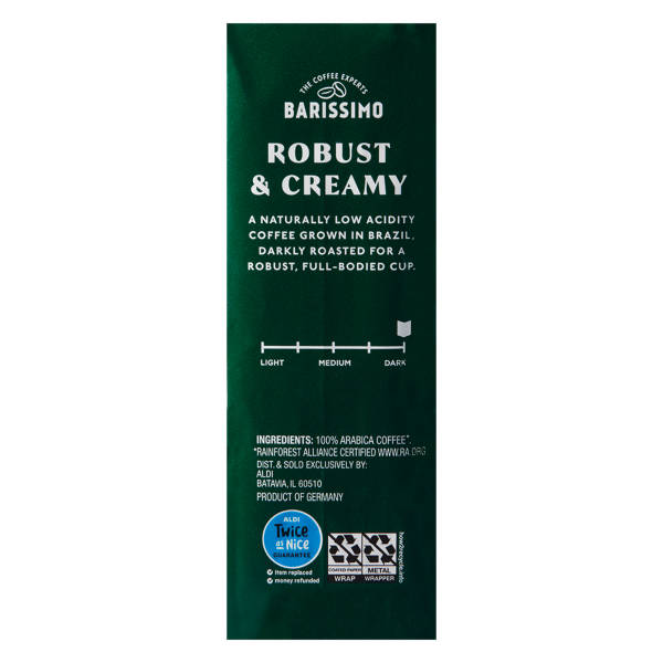 Barissimo German Dark Roasted Ground Coffee, 17.6 oz
