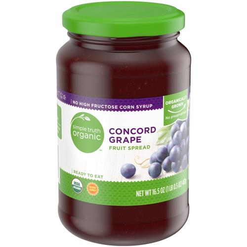 Simple Truth Organic Grape Fruit Spread 16.5 oz