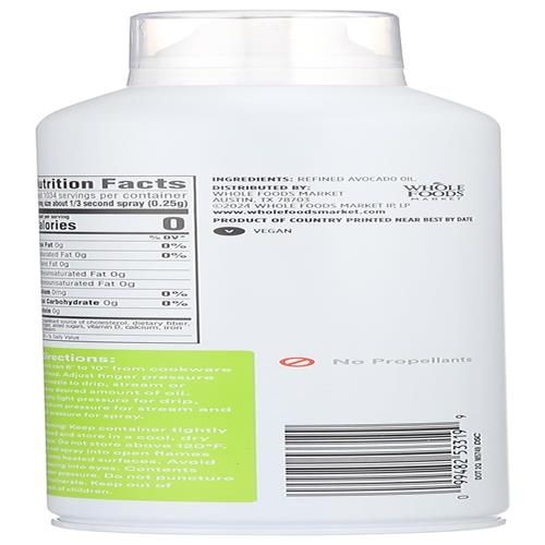 Whole Foods Market Avocado Oil Spray, 10 Fl Oz