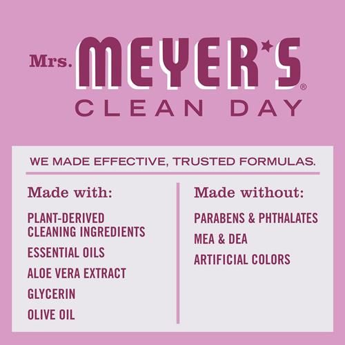 Mrs. Meyers Clean Day Hand Soap, Made With Essential Oils, Biodegradable Formula, Peony, 12.5 Fl. Oz
