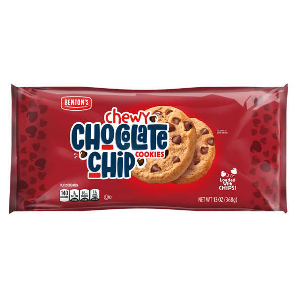 Benton's Chewy Chocolate Chip Cookies, 13 oz