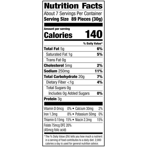 Goldfish Baby Cheddar Crackers, Snack Crackers, 7.2 Oz Bag