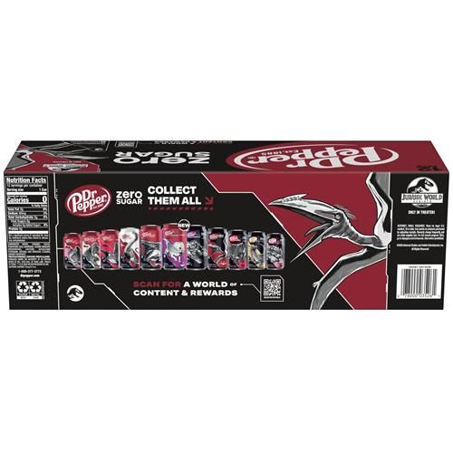 Dr Pepper Zero Sugar - 12 Oz, 12 Pk