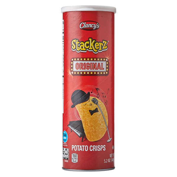 Clancy's Original Stackerz Potato Crisps, 5.2 oz
