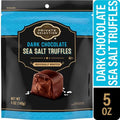 Private Selection Dark Chocolate Toffee Truffles with Sea Salt 5 oz