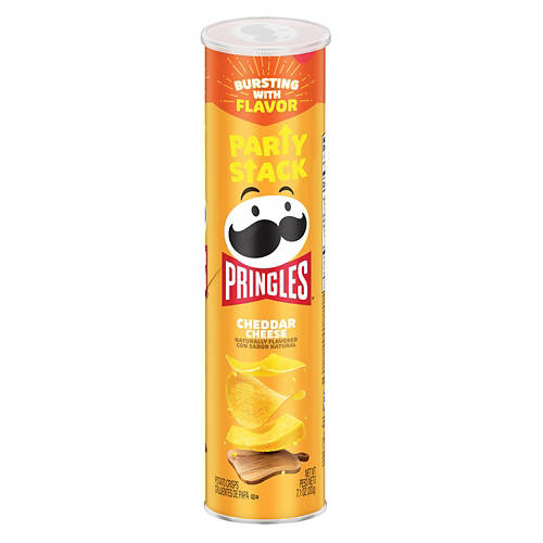 Pringles Cheddar  Cheese Pringles Party Stacks, 7.1 oz