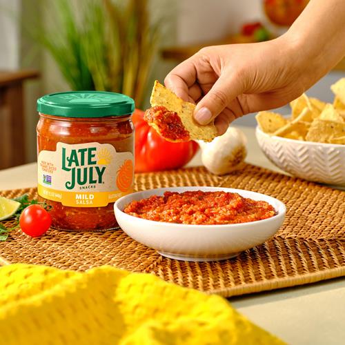 Late July Snacks Mild Salsa, 15.5 Oz Jar