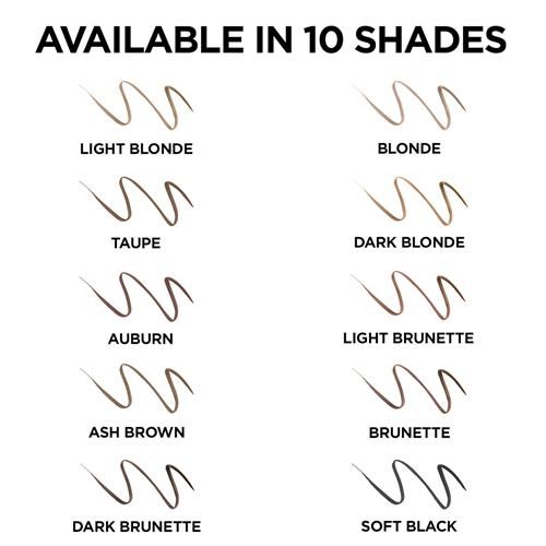 Loreal Paris Makeup Brow Stylist Definer Waterproof Eyebrow Pencil, Ultra-Fine Mechanical Pencil, Draws Tiny Brow Hairs And Fills In Sparse Areas And Gaps, Dark Brunette, 0.003 Ounce (Pack Of 1)
