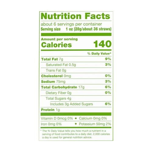 Simple Truth Cinnamon Sugar Apple Straws Chips 6 oz