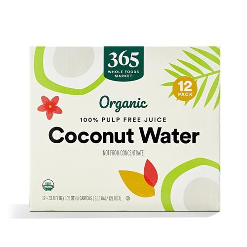 Whole Foods Market, Organic Coconut Water , 12 Ct
