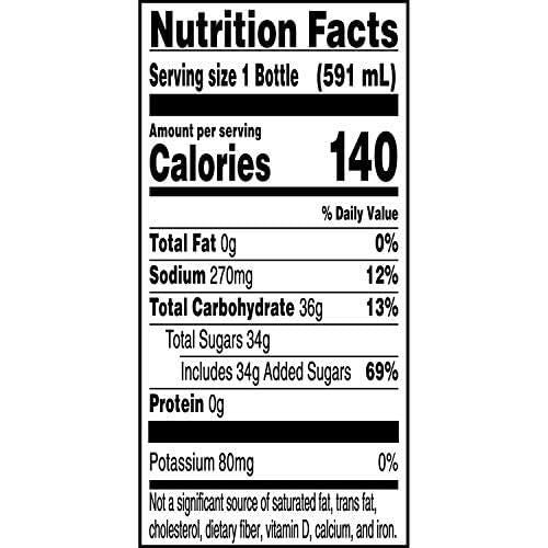 Gatorade Thirst Quencher Sports Drink, Cool Blue, 20Oz Bottles, 8 Pack, Electrolytes For Rehydration