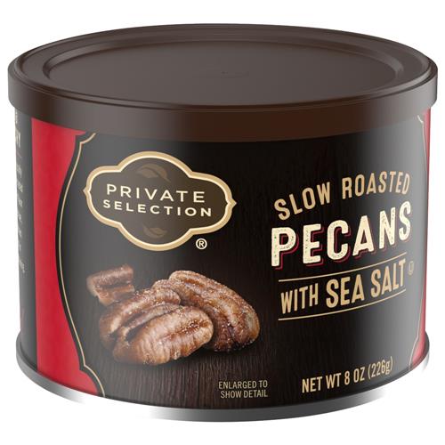 Private Selection Slow Roasted Sea Salted Pecans 8 oz