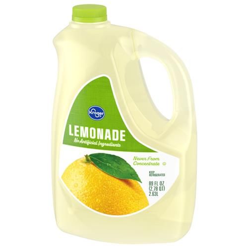 Kroger Not From Concentrate Lemonade 89 fl oz