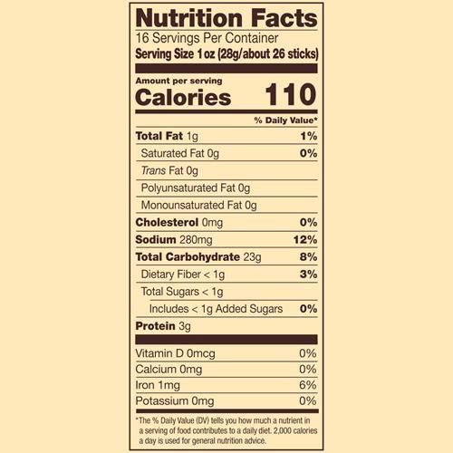 Snyders Of Hanover Pretzel Sticks, Family Size 16 Oz