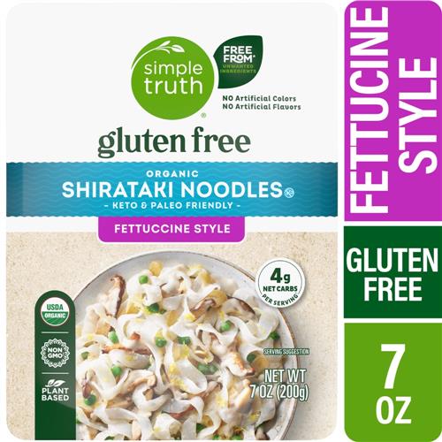 Simple Truth Organic Keto Fettuccine Style Shirataki Noodles 7 oz