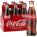 Coca-Cola Glass Bottle, 8 Fl Oz, 6 Pack