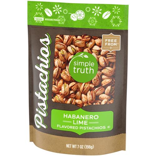 Simple Truth Habanero Lime Flavored Pistachios 7 oz