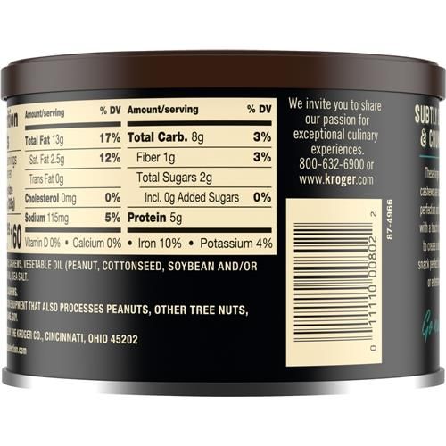 Private Selection Whole Sea Salted Cashews 8 oz