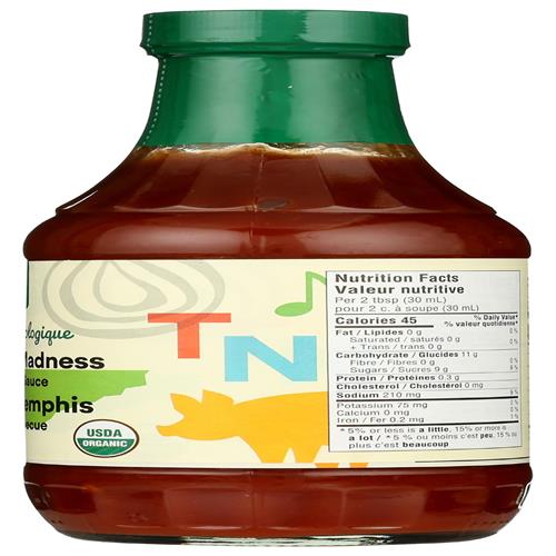 Whole Foods Market, Organic Memphis Madness Barbecue Sauce, 18 Oz
