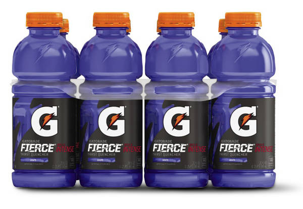 Gatorade Fierce Grape Sports Drink - 8 pack, 20 oz bottle