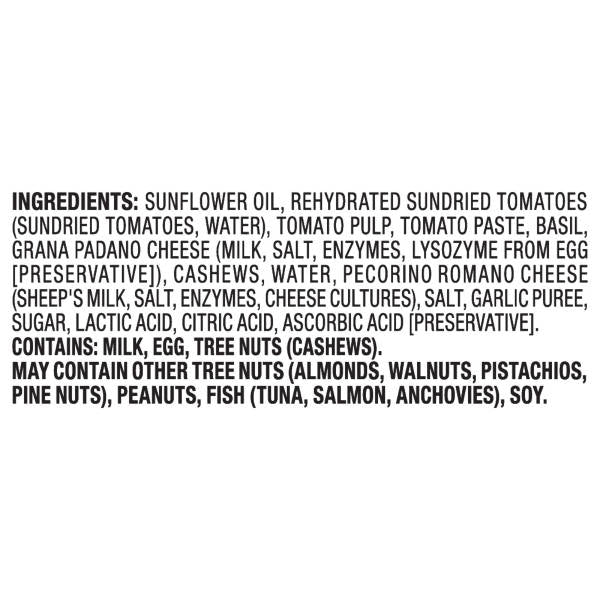 Priano Rosso Pesto Sauce, 6.7 oz