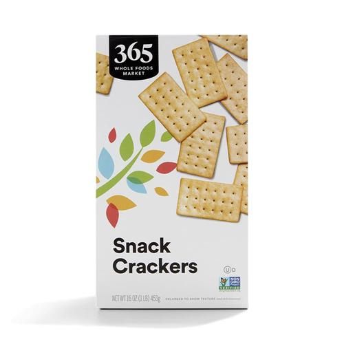 Whole Foods Market Natural Buttery Flavor Snack Crackers, 16 Oz