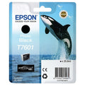 New, Pre-Owned - Epson Whale T7601 Photo Black Ink Cartridge