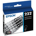 New, Pre-Owned - Epson T222 Black Claria Ink Cartridge, T222120-S