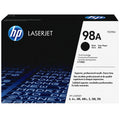 New, Pre-Owned - HP 98A Black Laser Toner Cartridge, 92298A