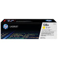 New, Pre-Owned - HP 128A Standard Yield Yellow Toner Cartridge, CE322A