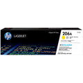 New, Pre-Owned - HP 206A Yellow LaserJet Toner Cartridge, W2112A
