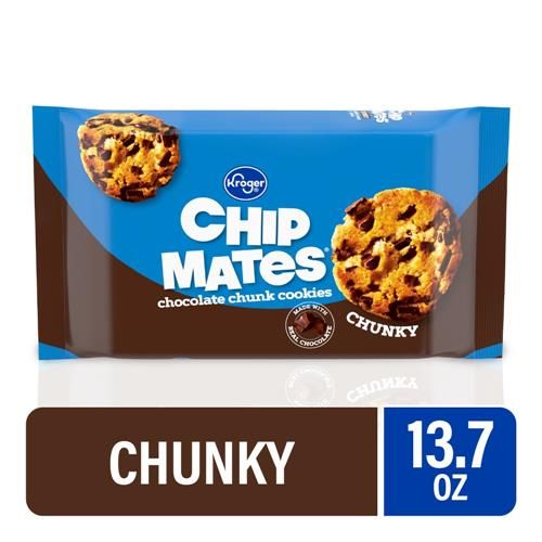 Kroger ChipMates Chunky Chocolate Chip Cookies 13.75 oz