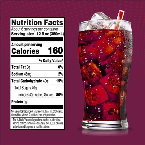 Big K Cherry Cola Soda Bottle 2 liter