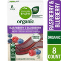 Simple Truth Organic Raspberry & Blueberry Fruit & Veggie Strips 8 ct / 0.5 oz