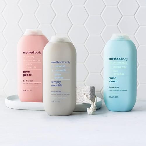 Method Body Wash, Simply Nourish, Paraben And Phthalate Free, Biodegradable Formula, 18 Oz (Pack Of 1)