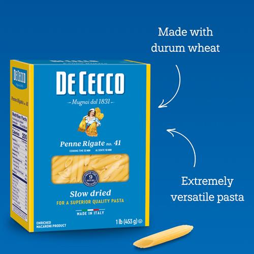 De Cecco Penne Rigate Pasta, 16 Oz
