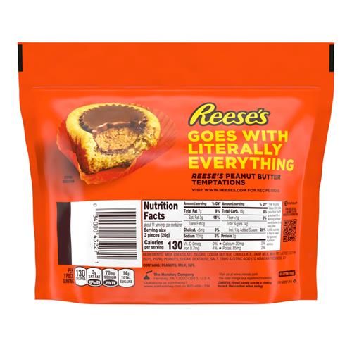 Reeses Miniatures Milk Chocolate Peanut Butter Cups, Candy Share Pack, 10.5 Oz