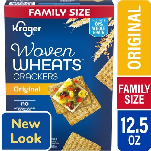 Kroger Woven Wheats Whole Grain Crackers 12.5 oz