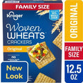 Kroger Woven Wheats Whole Grain Crackers 12.5 oz