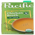 Pacific Foods Organic Free Range Chicken Low Sodium Broth, 32 Oz