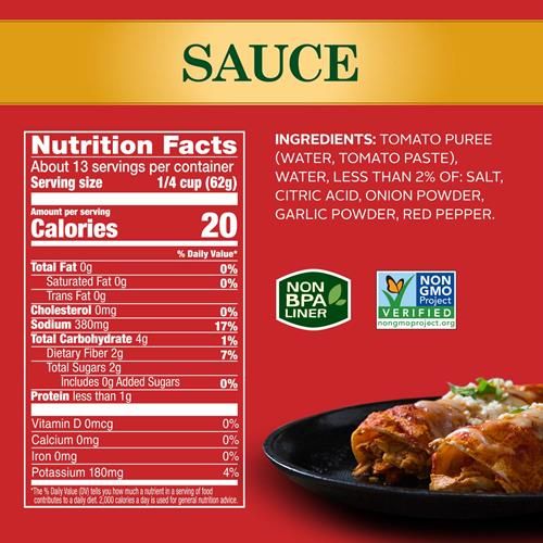 Hunts Tomato Sauce, Keto Friendly, 29 Oz