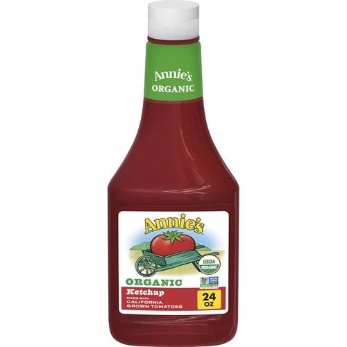 Annies Organic Ketchup, Gluten Free, Certified Usda Organic, 24 Oz
