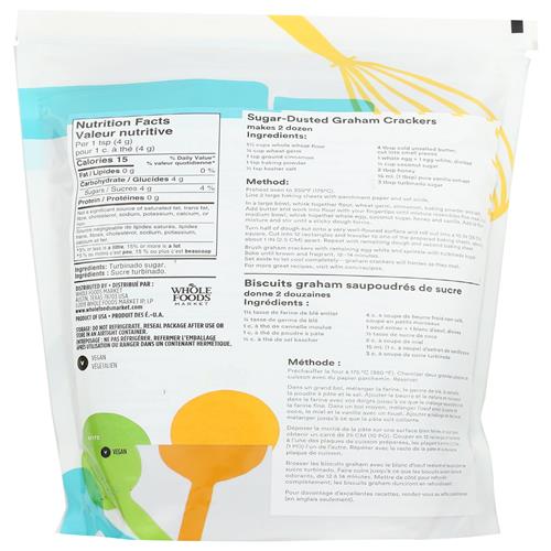 Whole Foods Market, Turbinado Sugar, 32 Oz