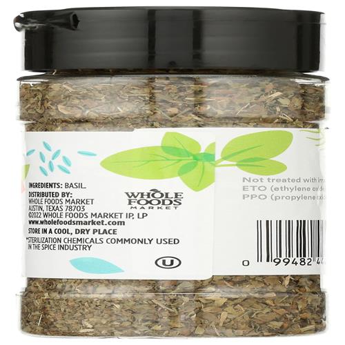 Whole Foods Market, Basil, 0.53 Oz