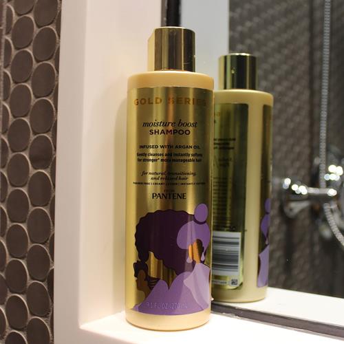 Pantene Prov Gold Series Boost, Moisture Shampoo, 9.1 Fl Oz