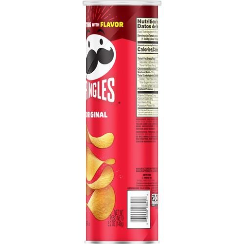 Pringles, Potato Crisps, Original, 5.2 Ounce