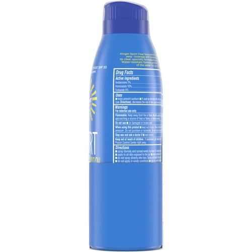 Kroger SPF 30 Sport Sunscreen 4 pk