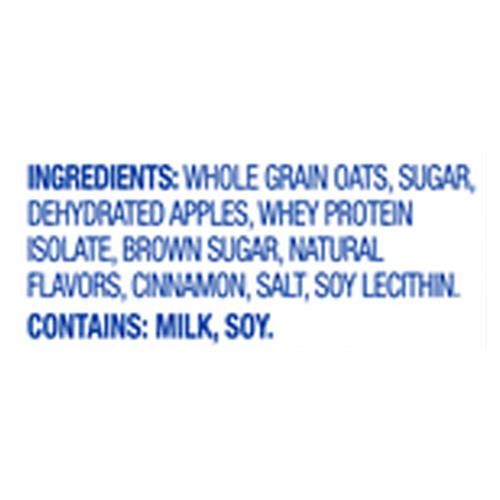 Kroger Apple & Cinnamon Protein Instant Oatmeal 6 ct / 2.1 oz