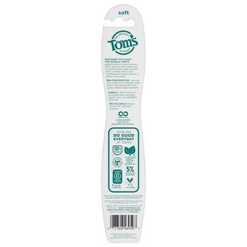 Toms Of Maine, Whole Care Toothbrush, Soft